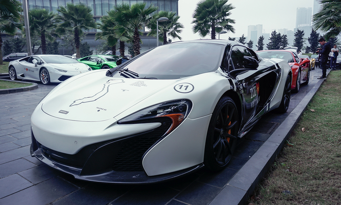 Dàn siêu xe hội tụ tại Hà Nội - khởi động Car&Passion; 2018